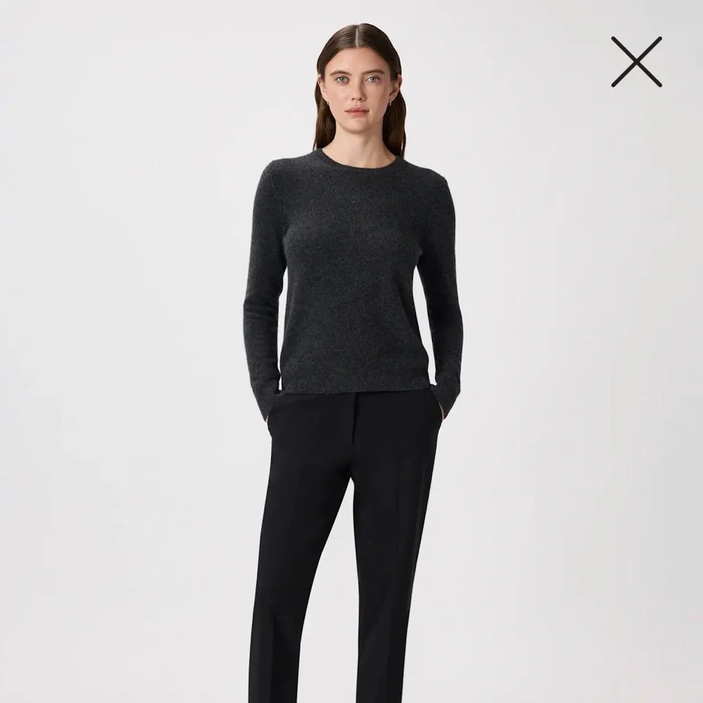 Quince 100% Mongolian Cashmere Lounge Set - Charcoal - Picture 3 of 12